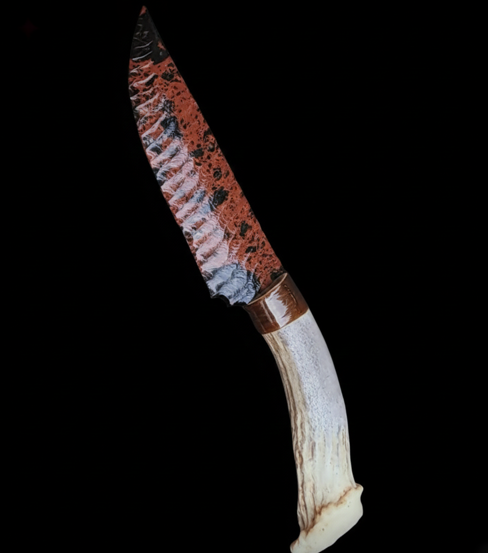 The Dragon's Fire | Rare Red Sheen Obsidian Stone