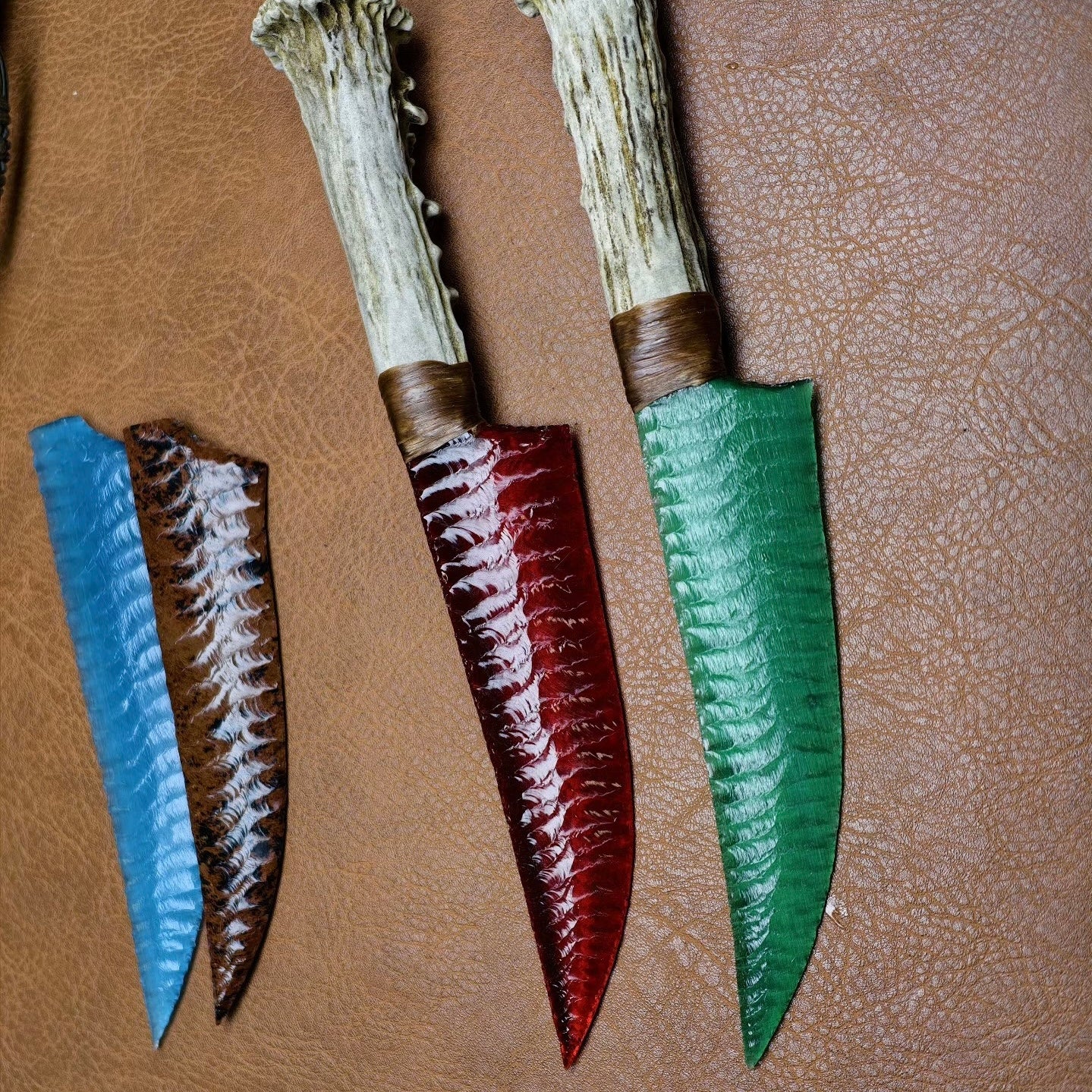 The Forest Whisper | Hand-Knapped Emerald Stone