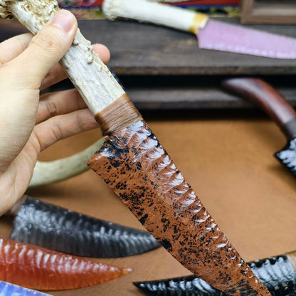 The Dragon's Fire | Rare Red Sheen Obsidian Stone