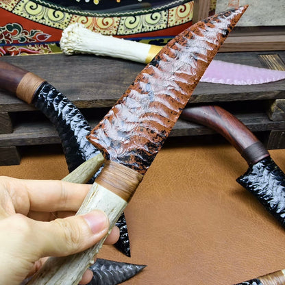 The Dragon's Fire | Rare Red Sheen Obsidian Stone