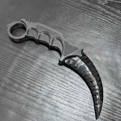 The Shadow Spirit | Black Obsidian Curved Sculpture