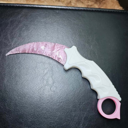 The Sakura Bloom | Pink Cat's Eye Curved Decor