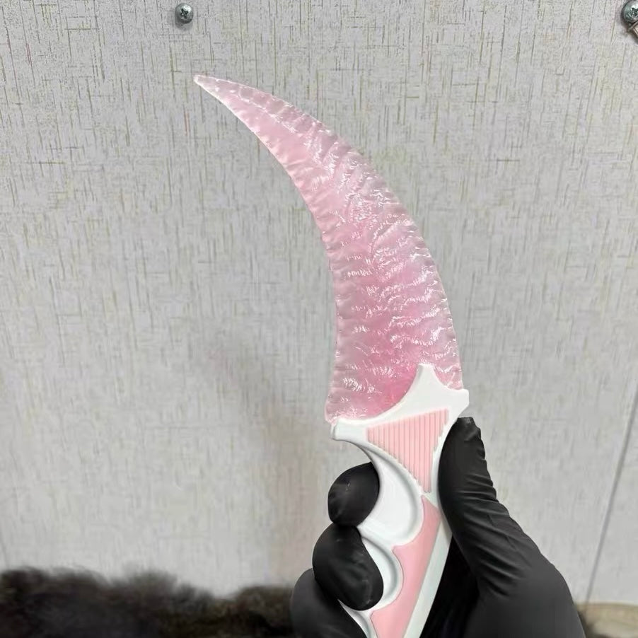 The Sakura Bloom | Pink Cat's Eye Curved Decor