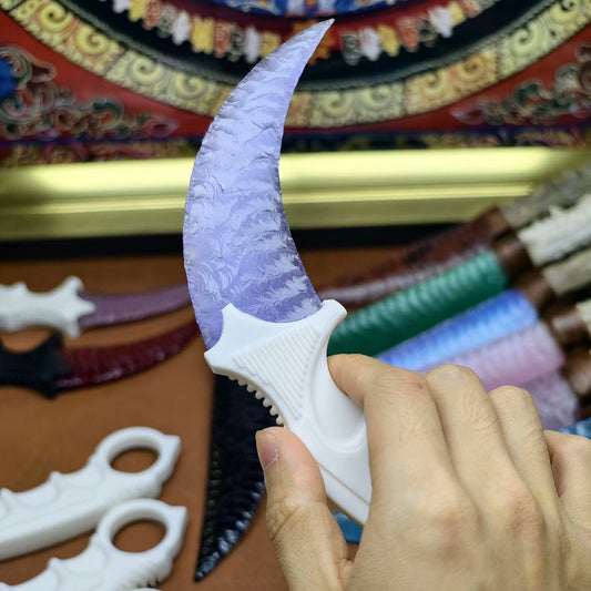 The Ultraviolet Specter | Deep Purple Curved Artifact