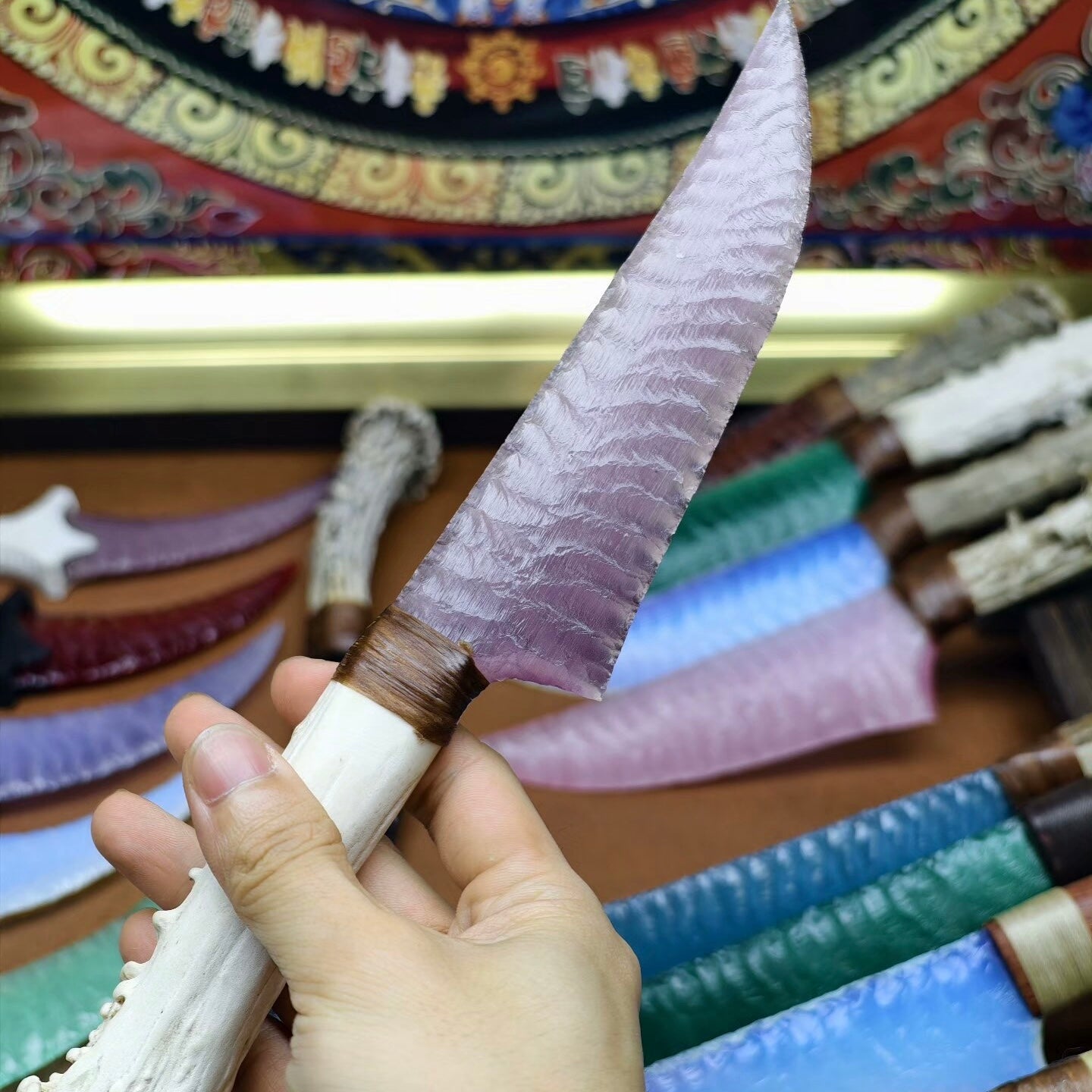 The Arcane Void | Hand-Knapped Indigo Cat's Eye Crystal