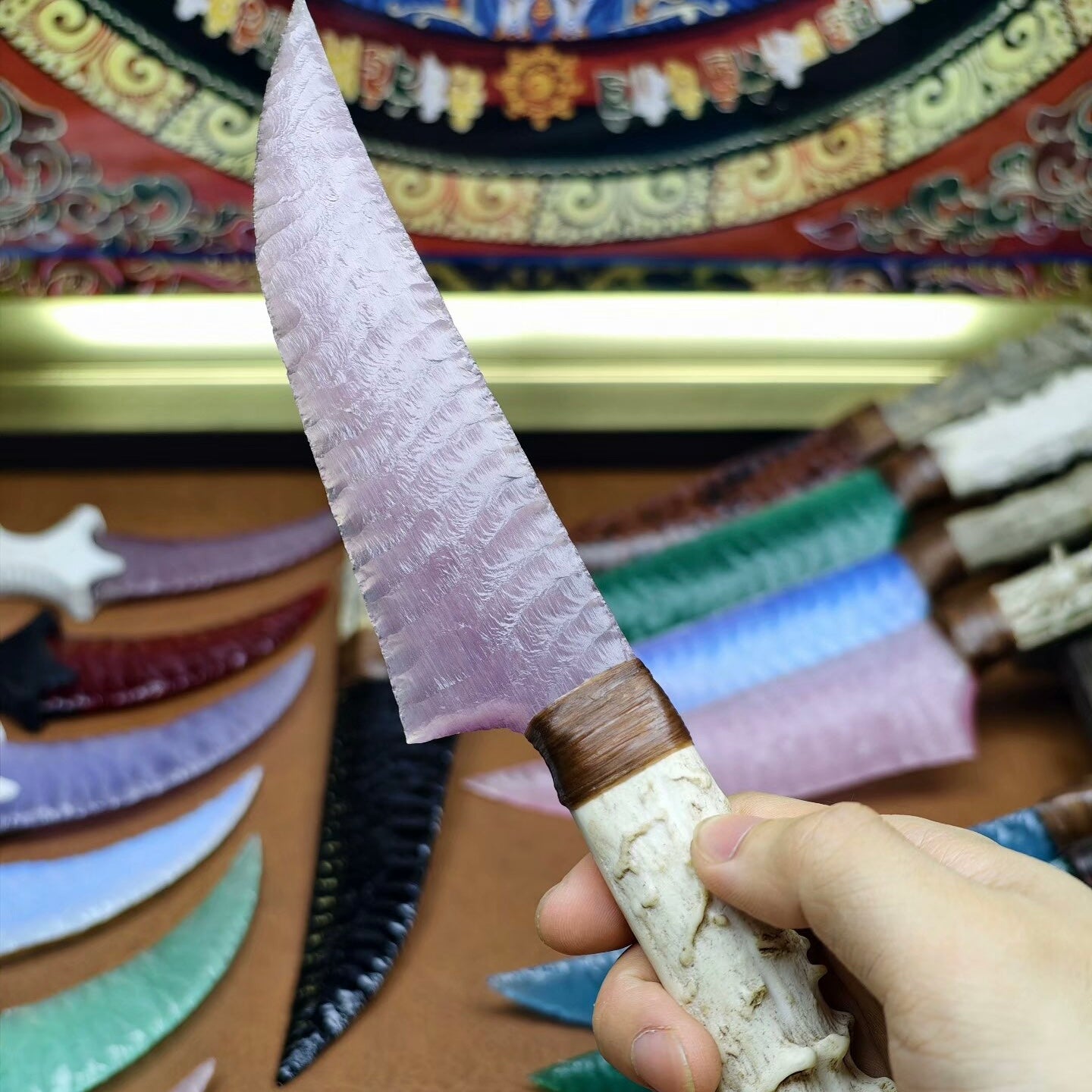 The Arcane Void | Hand-Knapped Indigo Cat's Eye Crystal