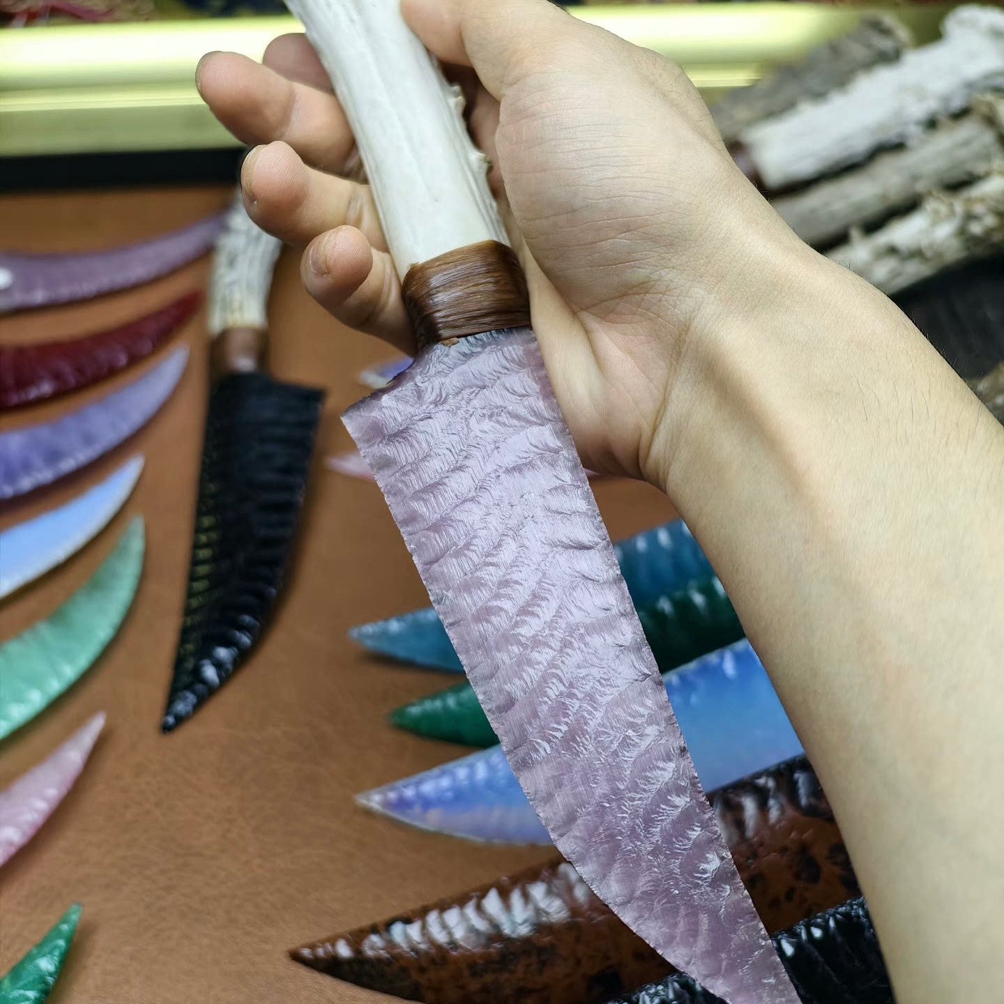 The Arcane Void | Hand-Knapped Indigo Cat's Eye Crystal