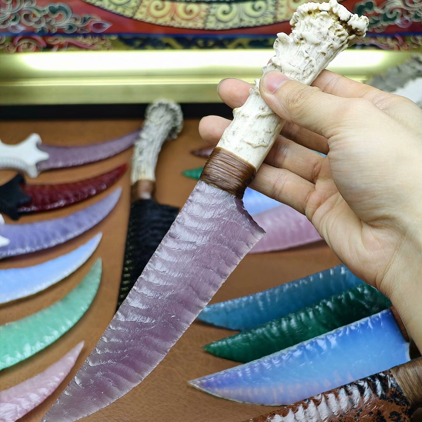 The Arcane Void | Hand-Knapped Indigo Cat's Eye Crystal