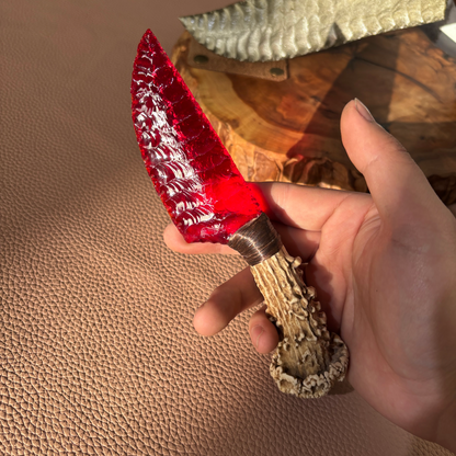 The Dragon's Blood | Crimson Obsidian Talisman