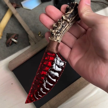 The Dragon's Blood | Crimson Obsidian Talisman