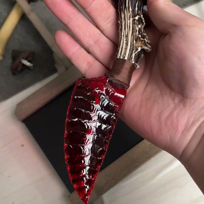 The Dragon's Blood | Crimson Obsidian Talisman