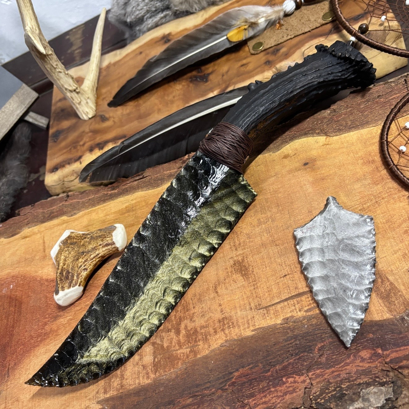 The Sovereign's Gold | Hand-Knapped Golden Artifact