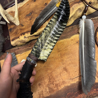 The Sovereign's Gold | Hand-Knapped Golden Artifact