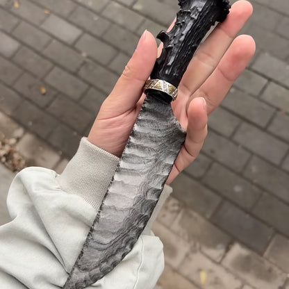 The Quicksilver Phantom | Hand-Knapped Silver Obsidian Artifact